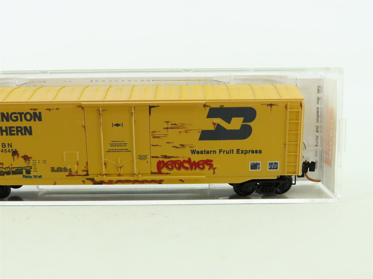 N Micro-Trains MTL #03844162 BN Burlington Northern 50&#39; Box Car - Weathered