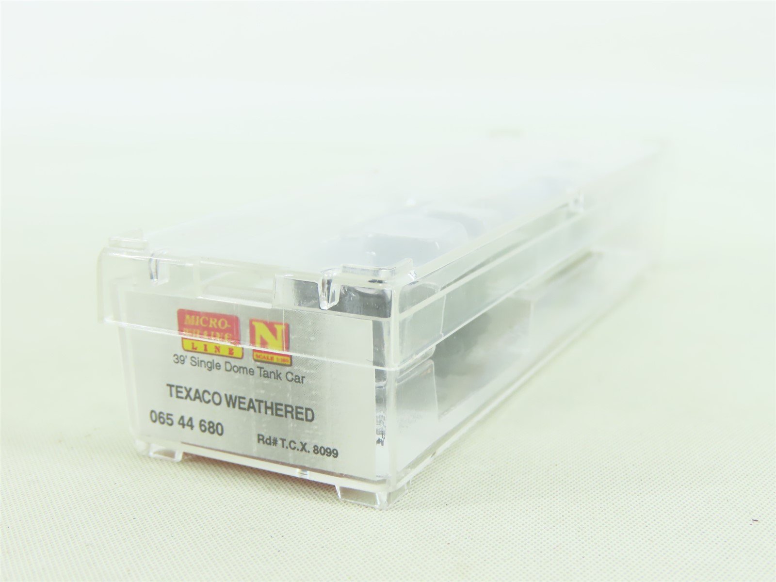 N Micro-Trains MTL #06544680 TCX Texaco Single Dome Tank Car #8099 - Weathered