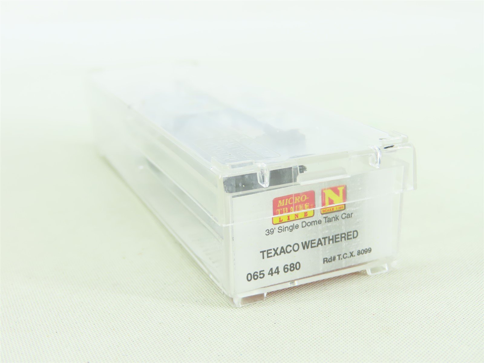 N Micro-Trains MTL #06544680 TCX Texaco Single Dome Tank Car #8099 - Weathered