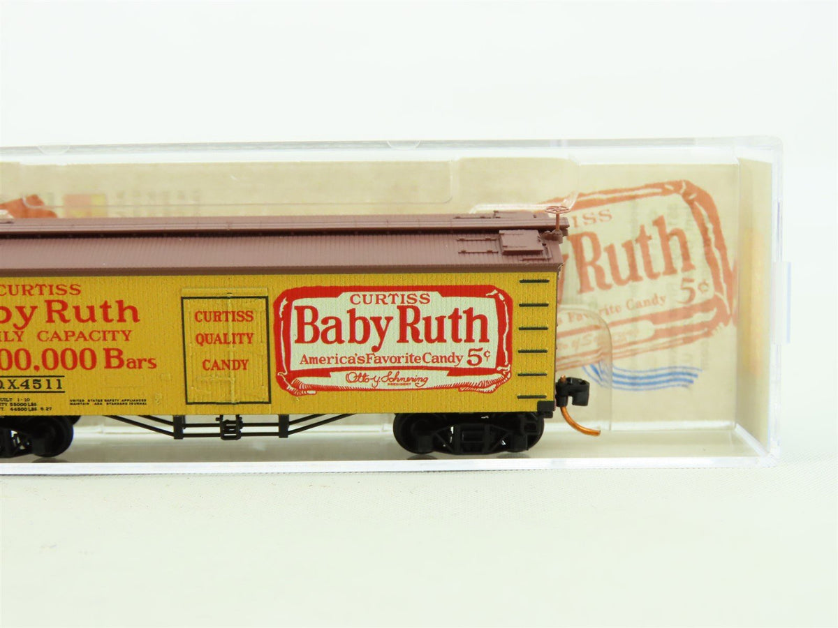 N Scale Micro-Trains MTL #05800230 NADX Curtiss Nestle Baby Ruth 36&#39; Reefer 4511