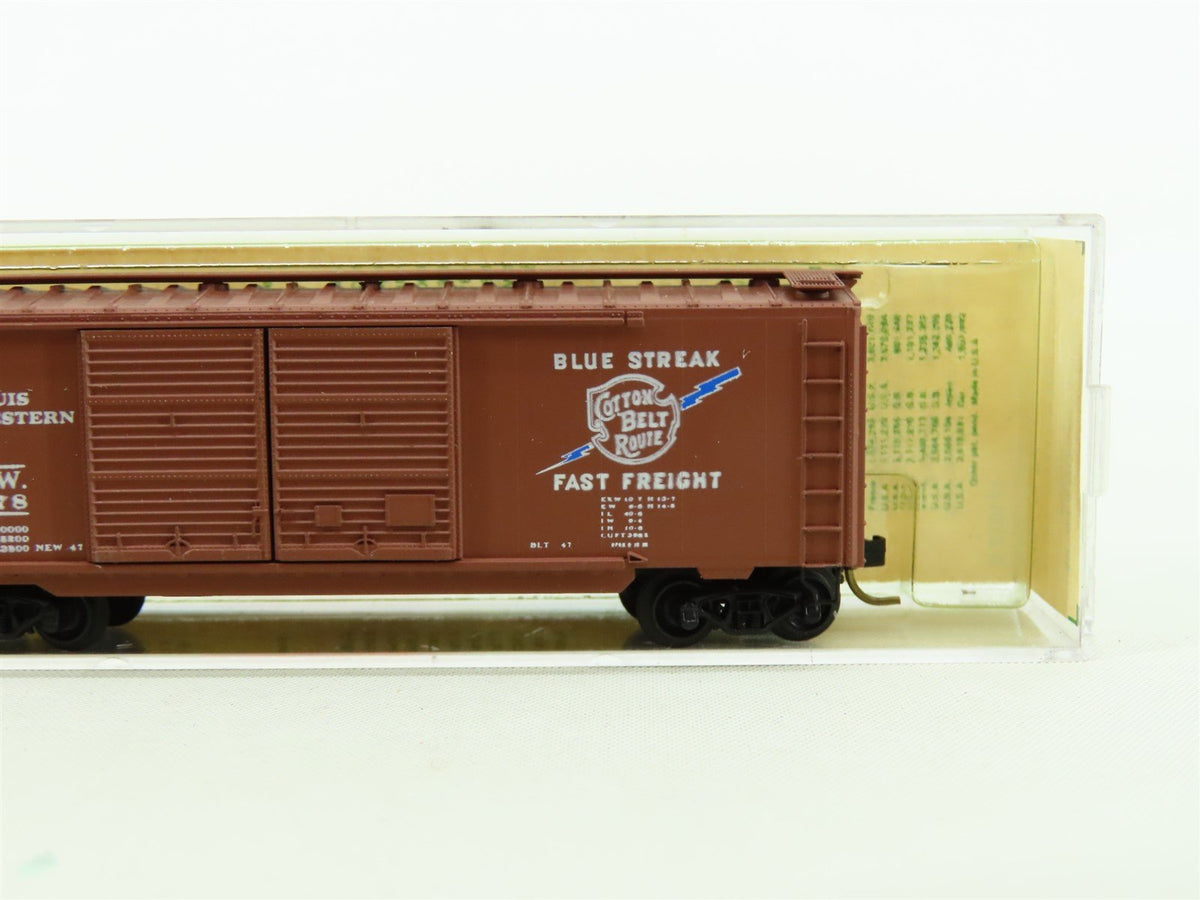 N Kadee Micro-Trains MTL #23129 SSE Cotton Belt 40&#39; Box Car #46478 - Blue Label