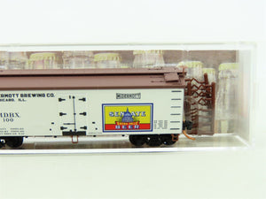 N Micro-Trains MTL #05800546 Brewery Series MDBX Senate Brewing 36' Reefer #100