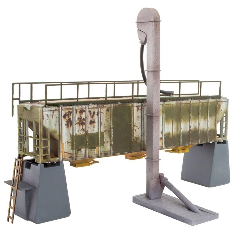 N Scale Micro-Trains MTL Kit #49945004 Grain Storage Hopper - Weathered