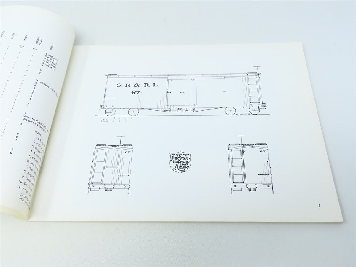 Maine Two Foot Pictorial SR &amp; RL Freight Cars by Gary Kohler ©1986 SC Book