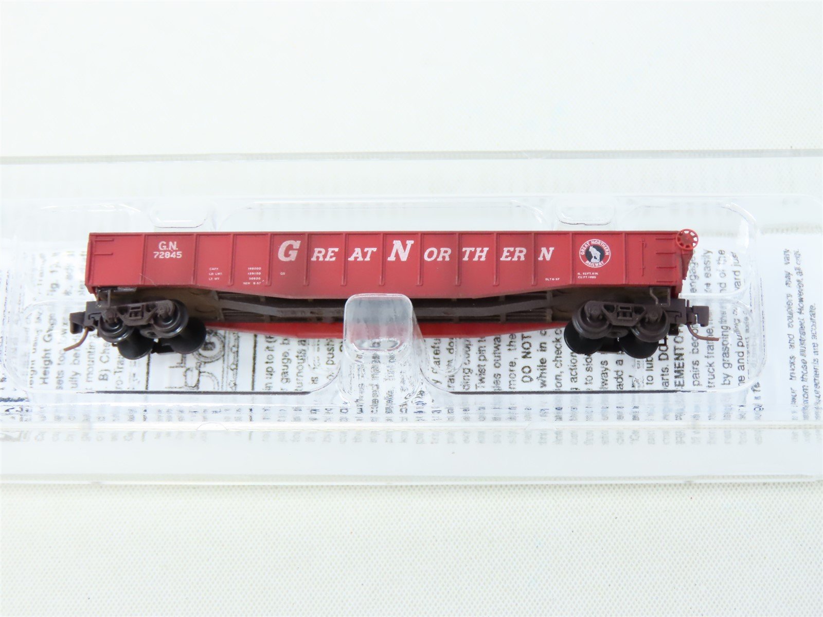 Z Scale Micro-Trains MTL #52244460 GN Great Northern 50' Gondola - Weathered