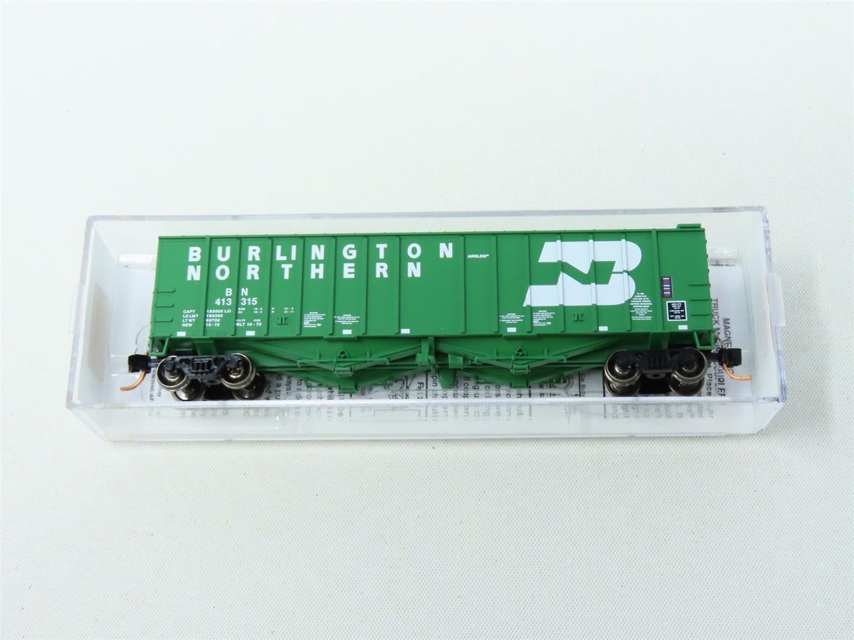 N Micro-Trains MTL #09800080 BN Burlington Northern 50&#39; Airslide Hopper #413315