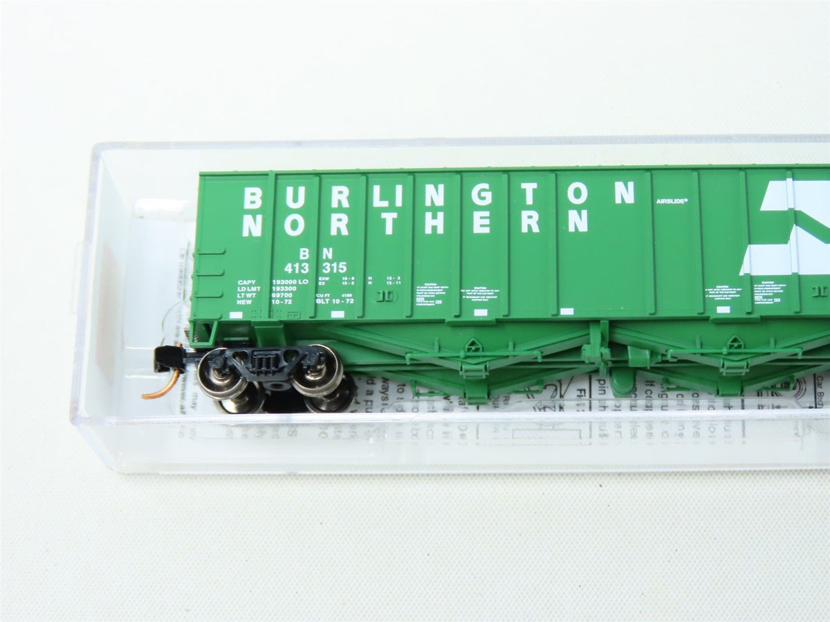 N Micro-Trains MTL #09800080 BN Burlington Northern 50&#39; Airslide Hopper #413315