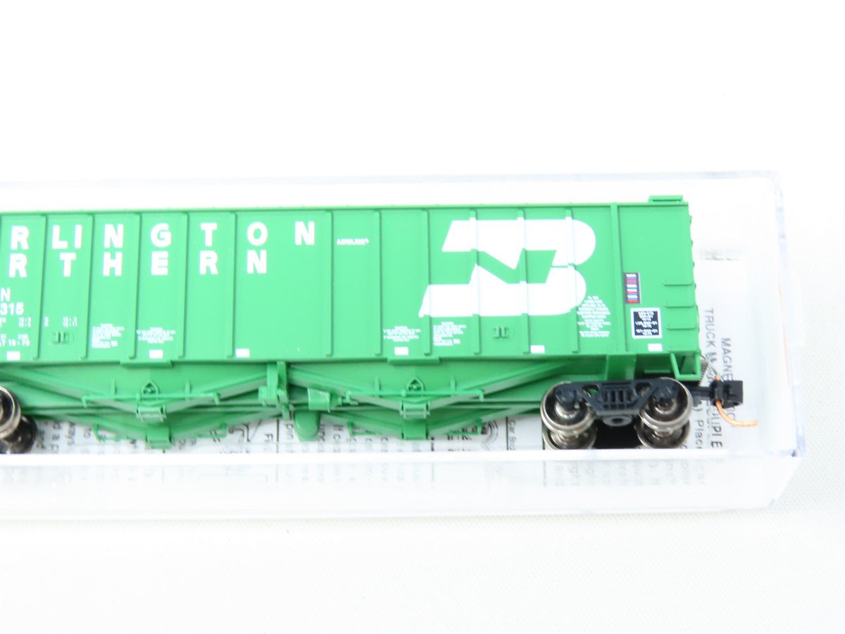 N Micro-Trains MTL #09800080 BN Burlington Northern 50&#39; Airslide Hopper #413315