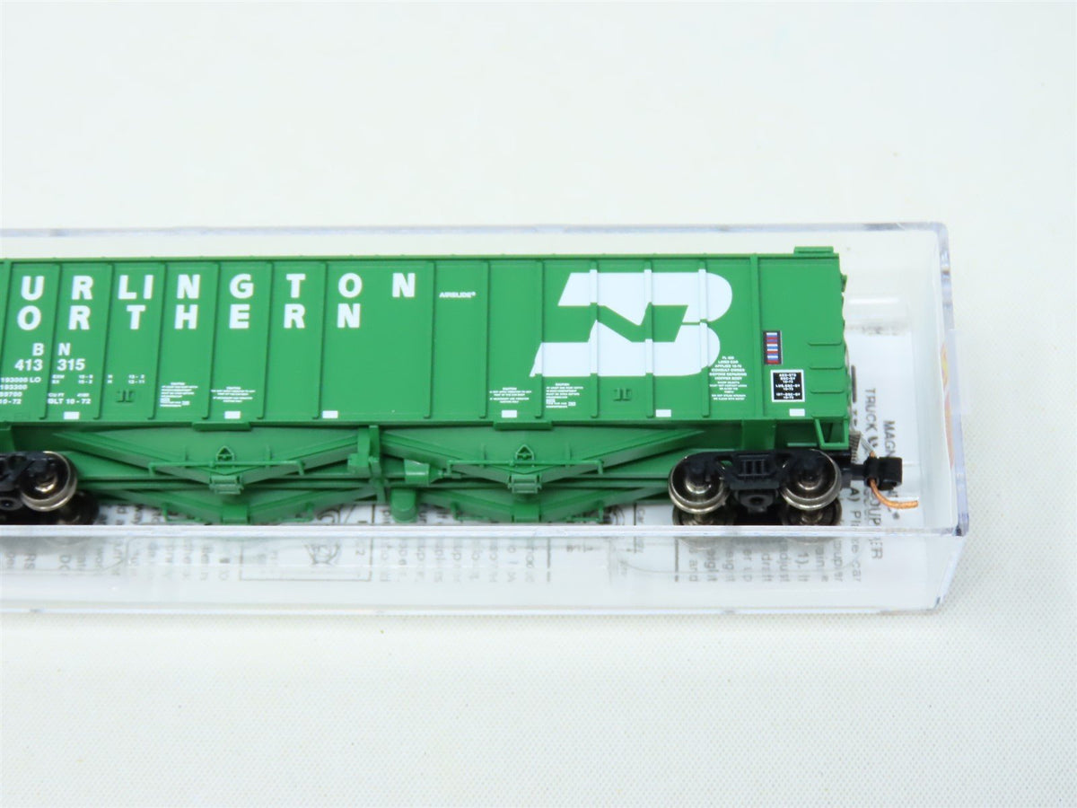 N Micro-Trains MTL #09800080 BN Burlington Northern 50&#39; Airslide Hopper #413315