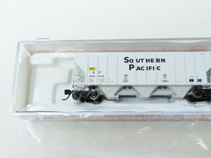 N Atlas Master Line #50003316 SP Southern Pacific 3-Bay Covered Hopper #493029