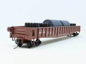 HO Scale CR Conrail 65' Mill Gondola #523439 Pro Custom