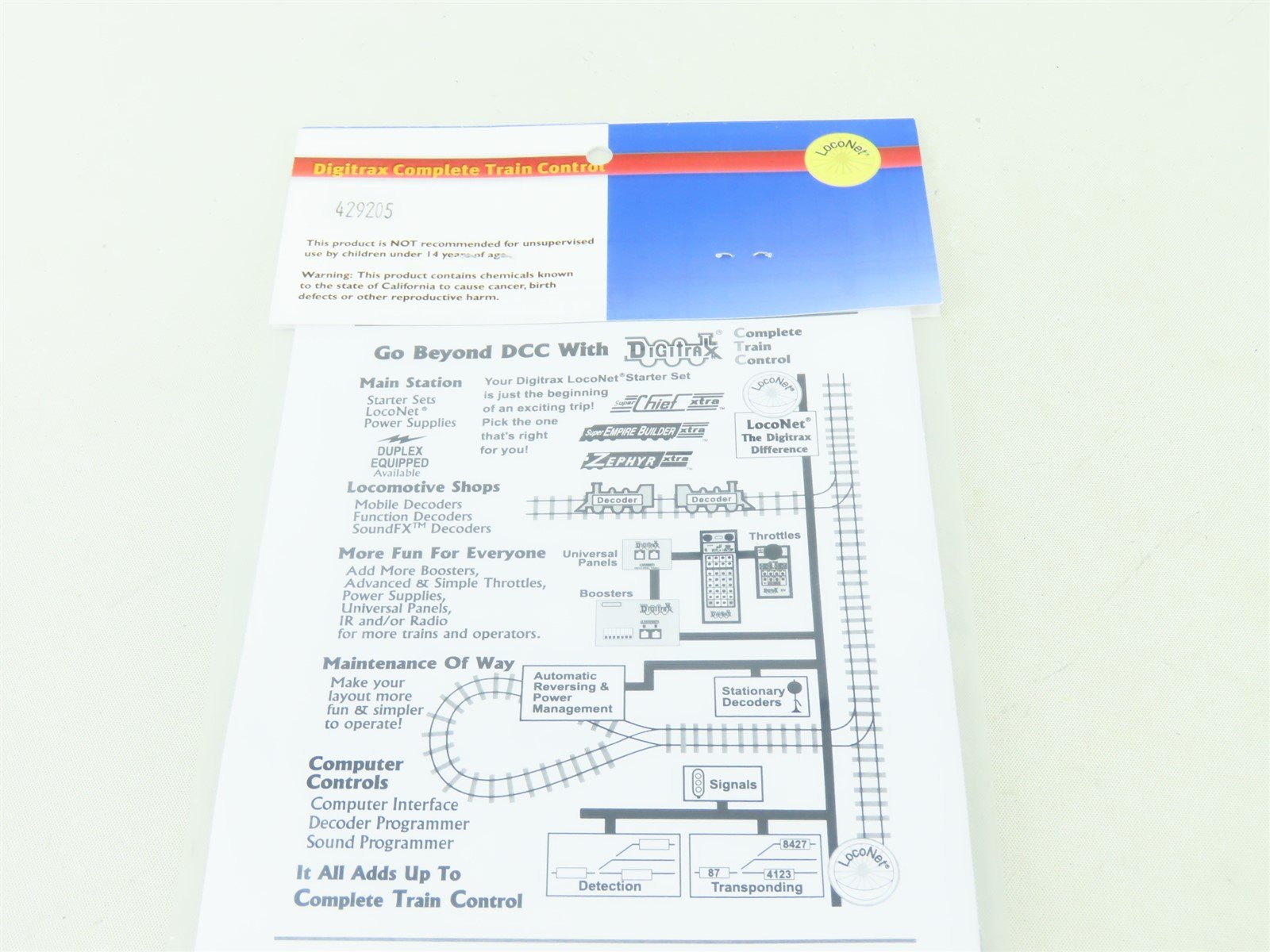 Digitrax Soundbug SFX006 Sound Module & Speaker for DH165 Series Decoders
