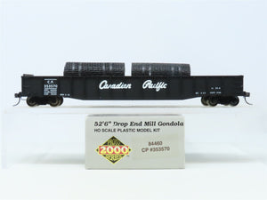 HO Scale Proto 2000 84460 CP Canadian Pacific Gondola #353570 w/Custom Load