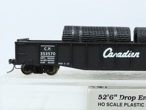 HO Scale Proto 2000 84460 CP Canadian Pacific Gondola #353570 w/Custom Load