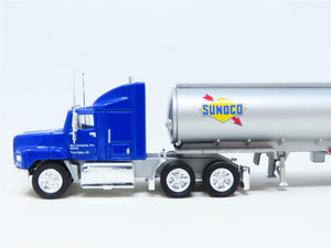 Matchbox Collectibles #CCY10-M Sunoco Oil Ford Aeromax Gas Tanker w/ COA