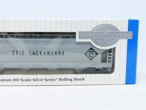 HO Scale Bachmann Silver Series #17528 EL Erie Lackawanna 4-Bay Hopper #20122