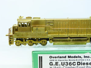 HO Scale Overland/Ajin BRASS OMI-1967 Undecorated ATSF GE U36C Diesel Locomotive