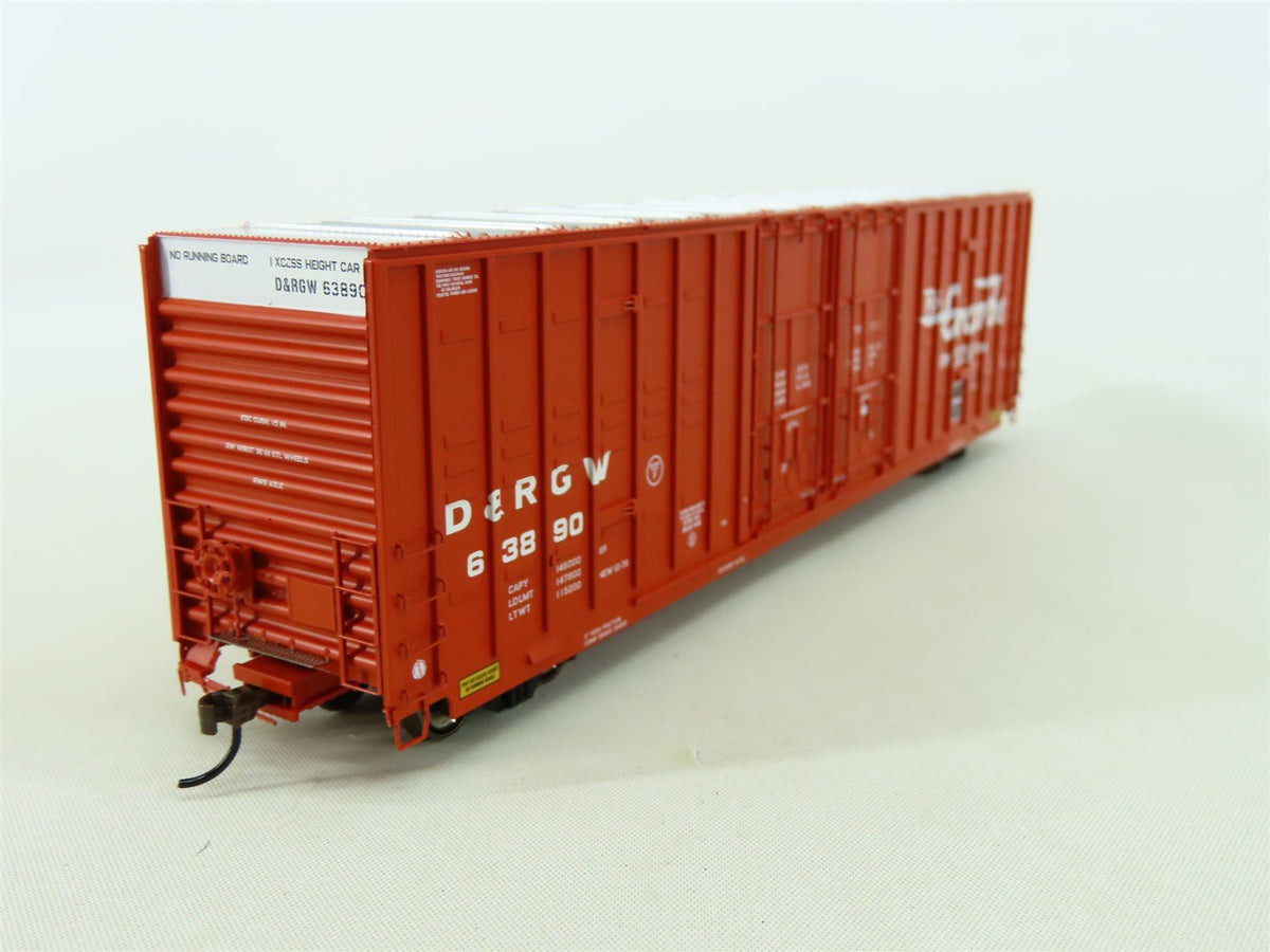 HO Scale Athearn ATH75156 D&amp;RGW Rio Grande 60&#39; Berwick Box Car #63890