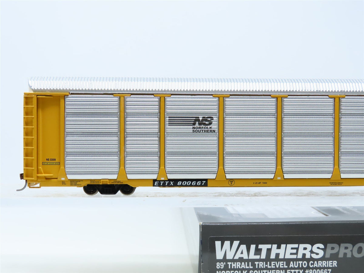 HO Scale Walthers Proto 920-101426 ETTX NS Norfolk Southern Auto Carrier #800667