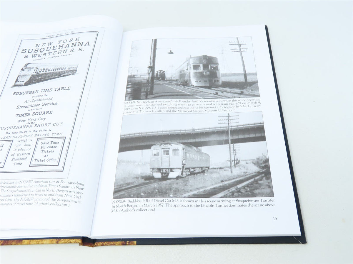 Images of Rail NY, Susquehanna &amp; Western RR in NJ by E S Kaminski ©2010 HC Book