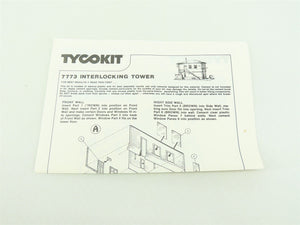 HO 1/87 Scale TYCO Kit #7773 Interlocking Tower