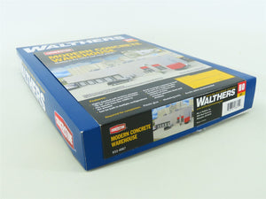 HO 1/87 Scale Walthers Cornerstone Kit #933-4067 Modern Concrete Warehouse