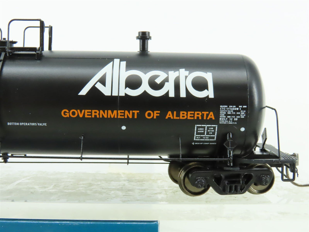 HO Rapido #135010-6 PROX Gov. Of Alberta &quot;GP20&quot; 20,000 Gallon Tank Car #58026