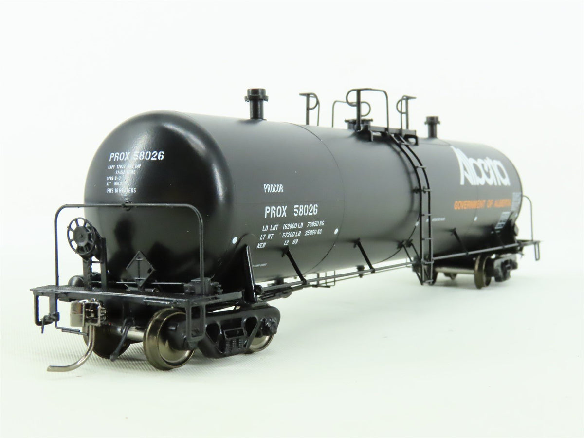 HO Rapido #135010-6 PROX Gov. Of Alberta &quot;GP20&quot; 20,000 Gallon Tank Car #58026