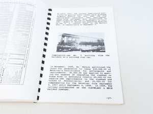 Conneut & Erie Traction Co. by Benson W Rohrbeck ©1990 SC Book