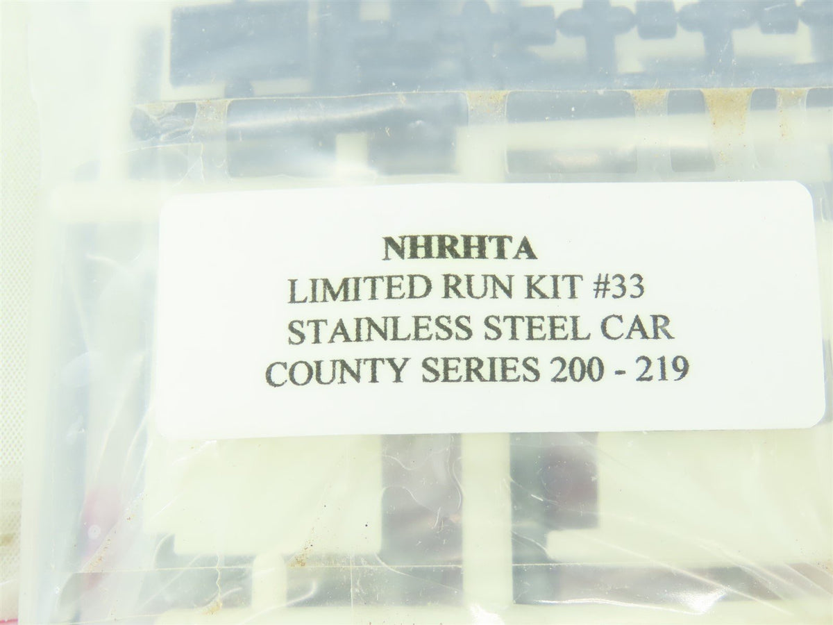 HO Scale NHRHTA Limited Run Kit #33 NH New Haven Stainless Steel Passenger Car