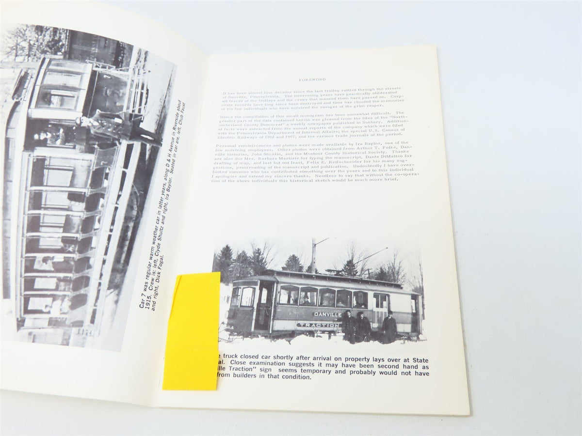 Danville &amp; Sunbury Transit Co. by Gene D Gordon ©1975 SC Book