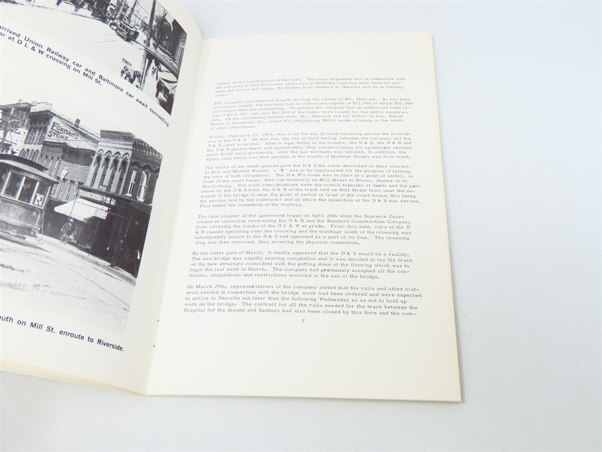 Danville &amp; Sunbury Transit Co. by Gene D Gordon ©1975 SC Book