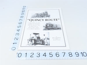Quincy Route by Michael R Johns & Ralph L Cooper ©2008 SC BK