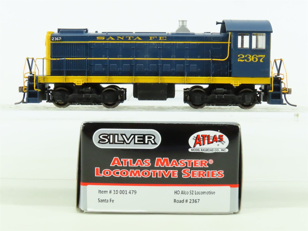 HO Atlas Master Silver 10001479 ATSF Santa Fe ALCO S2 Diesel #2367- DCC Ready