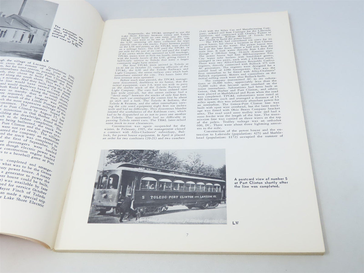 The Toledo, Port Clinton &amp; Lakeside Railway by George W Hilton ©1964 SC Book