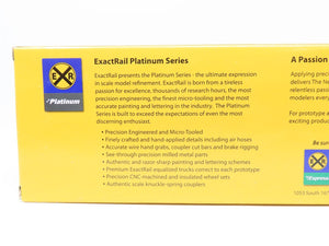 HO ExactRail Platinum Series #EP-81151-3 TTPX TTX Bulkhead Flat Car #806024