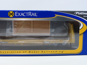 HO ExactRail Platinum Series #EP-81151-4 TTPX TTX Bulkhead Flat Car #806035