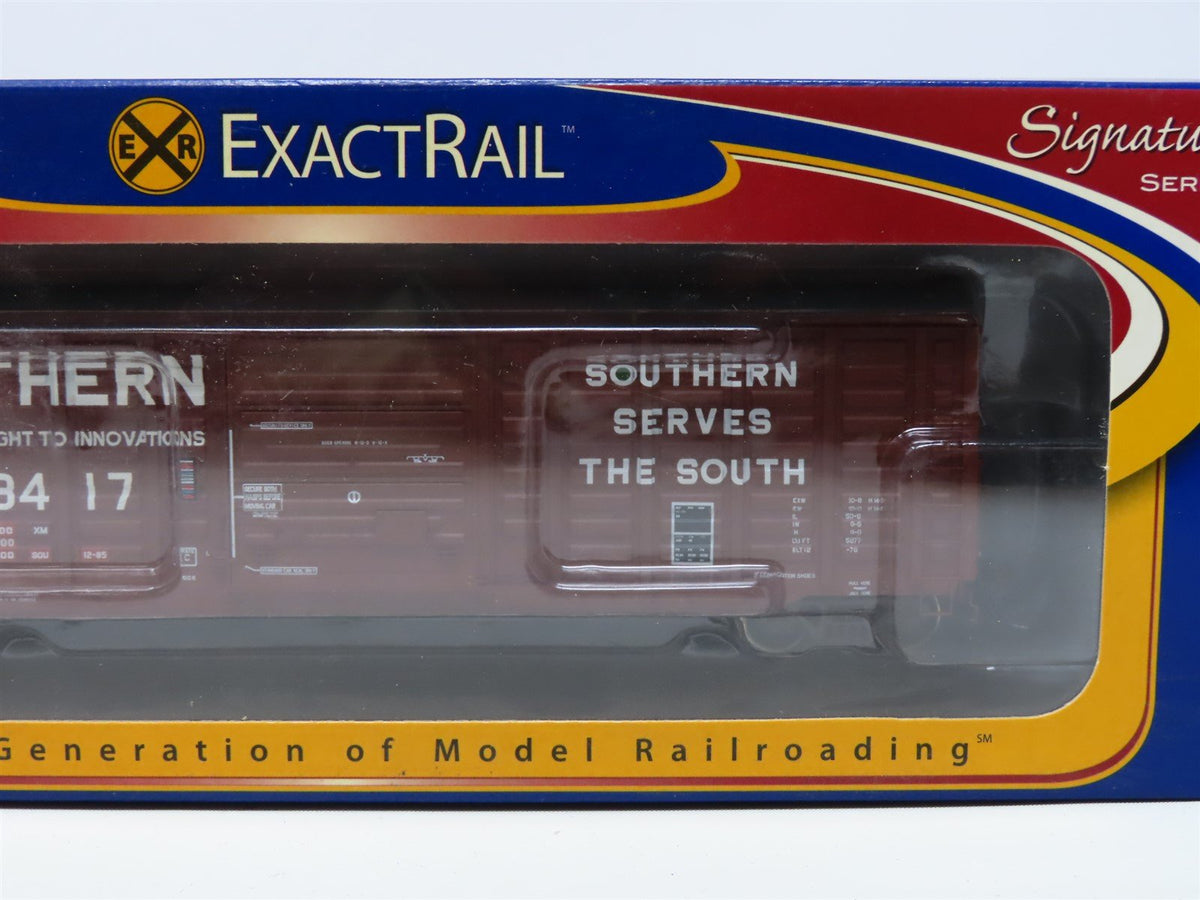 HO ExactRail Signature #EPS-90307-12 SOU Southern Railway Boxcar 528417 - Custom