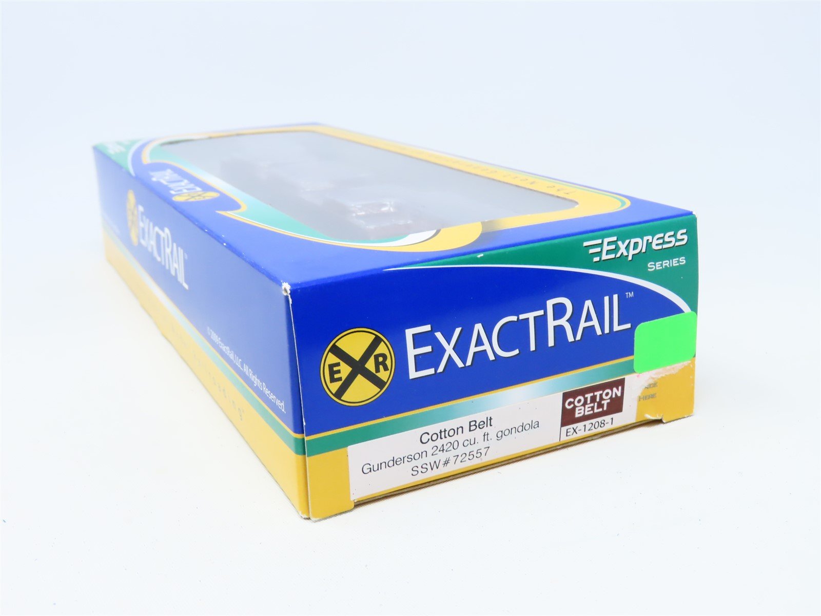 HO ExactRail Express Series #EX-1208-1 SSW Cotton Belt Gondola #72557 - Custom