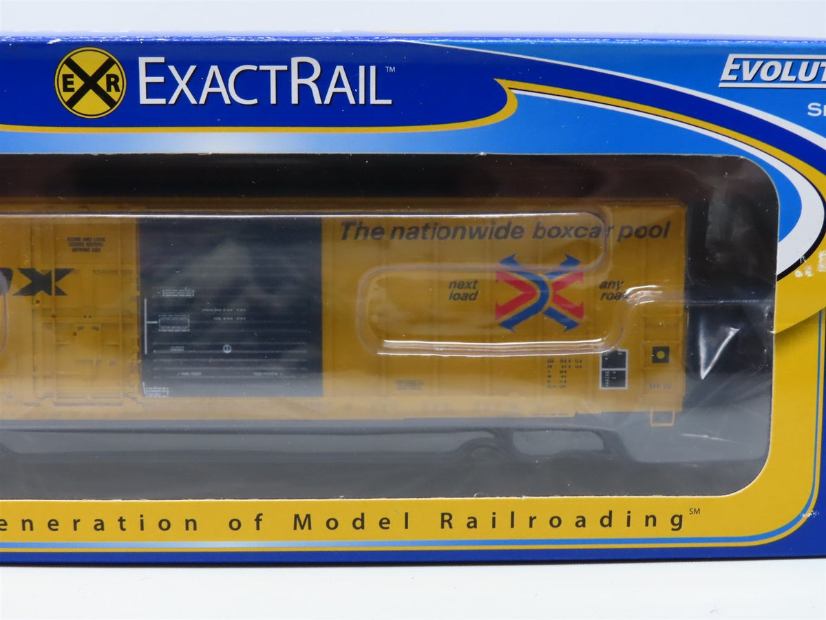 HO ExactRail Evolution Series #EE-1805-10 ABOX Railbox Box Car #51205 - Custom