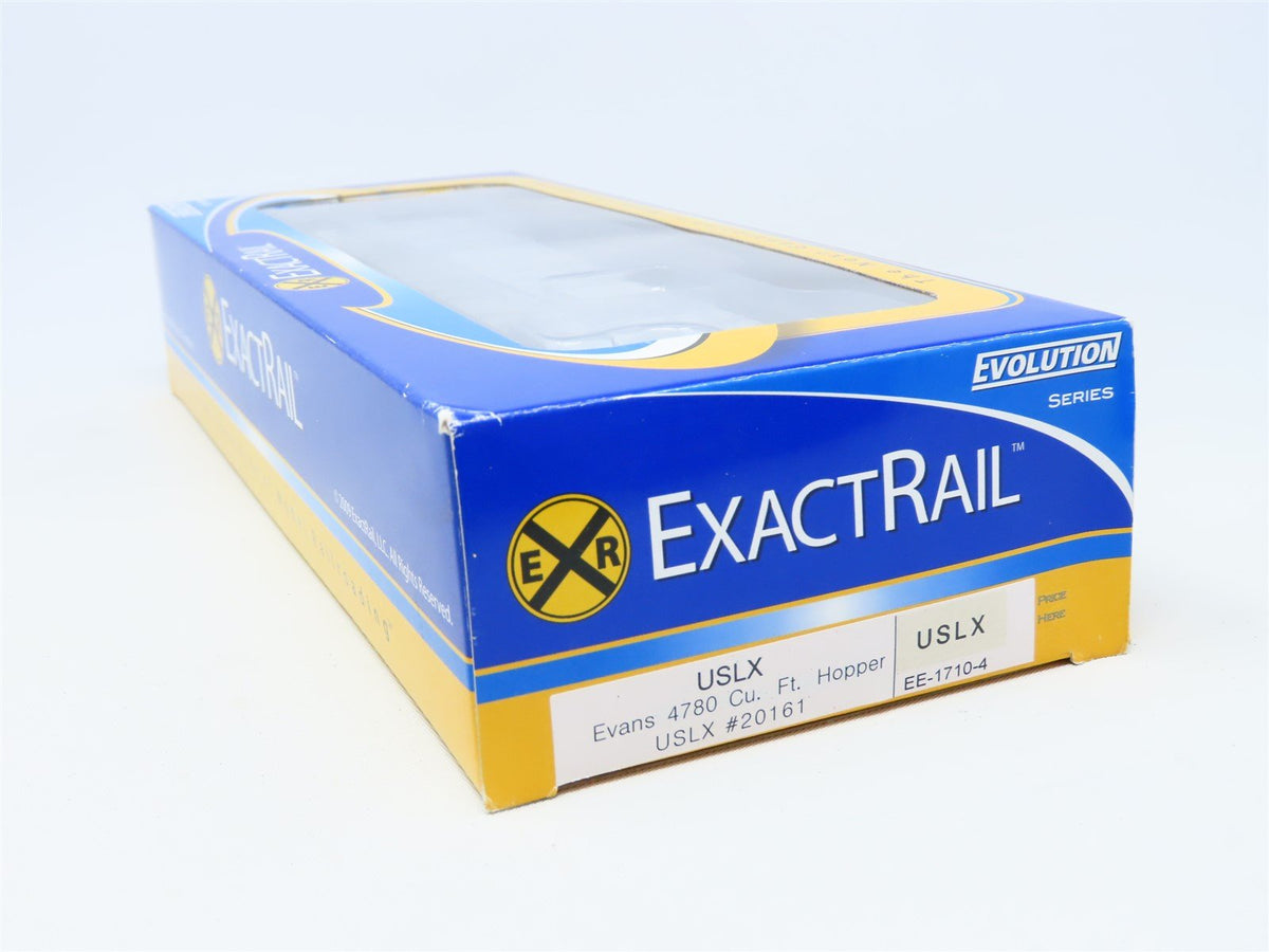 HO Scale ExactRail Evolution Series #EE-1710-4 USLX 3-Bay Covered Hopper #20161