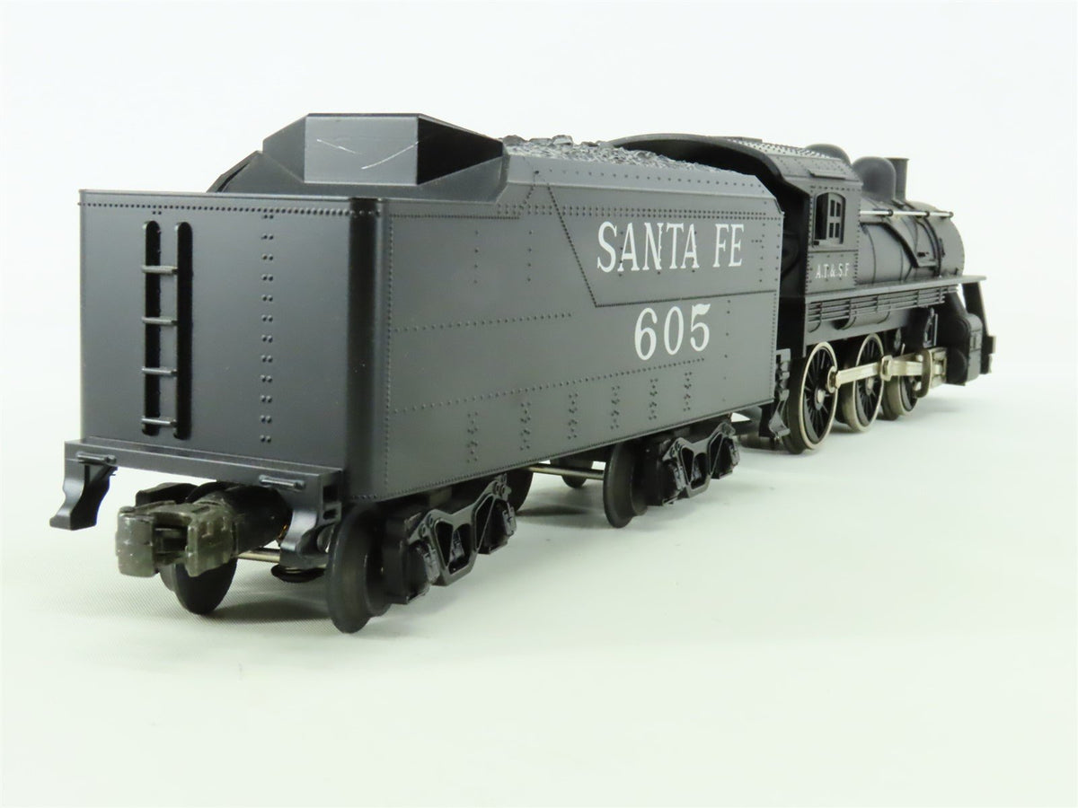 O Gauge 3-Rail MTH RailKing 30-4017-1 ATSF Santa Fe 2-6-0 Steam Freight Set