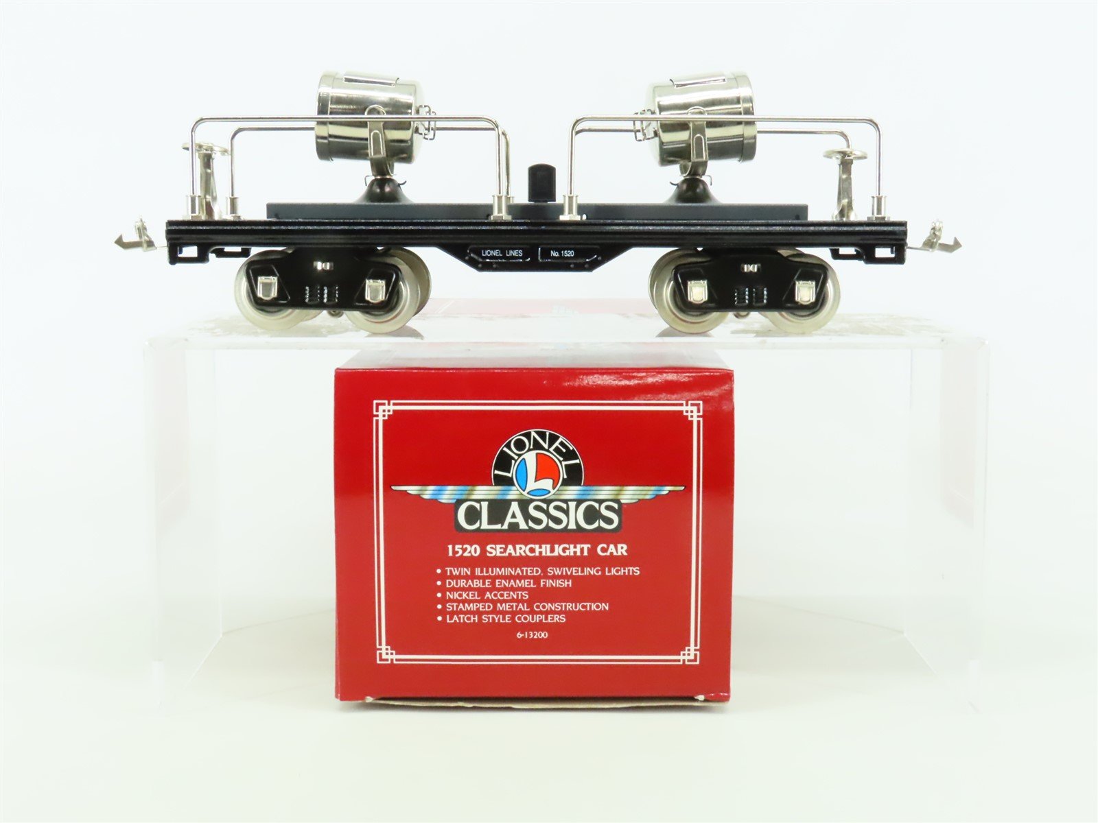 Standard Gauge 3-Rail Lionel Classics 6-13200 Tinplate 1520 Searchlight Car
