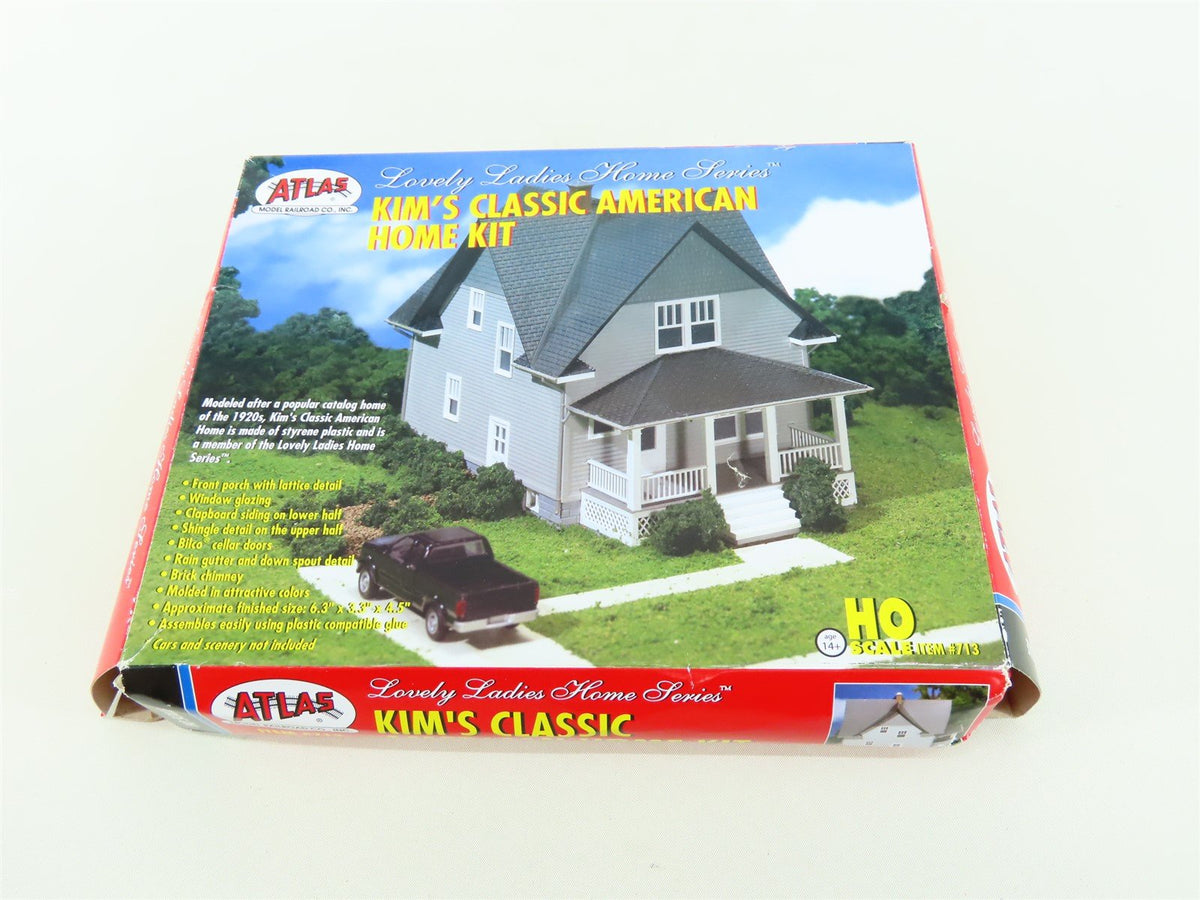 HO Scale Atlas Lovely Ladies Home Series Kit #713 Kim&#39;s Classic American Home