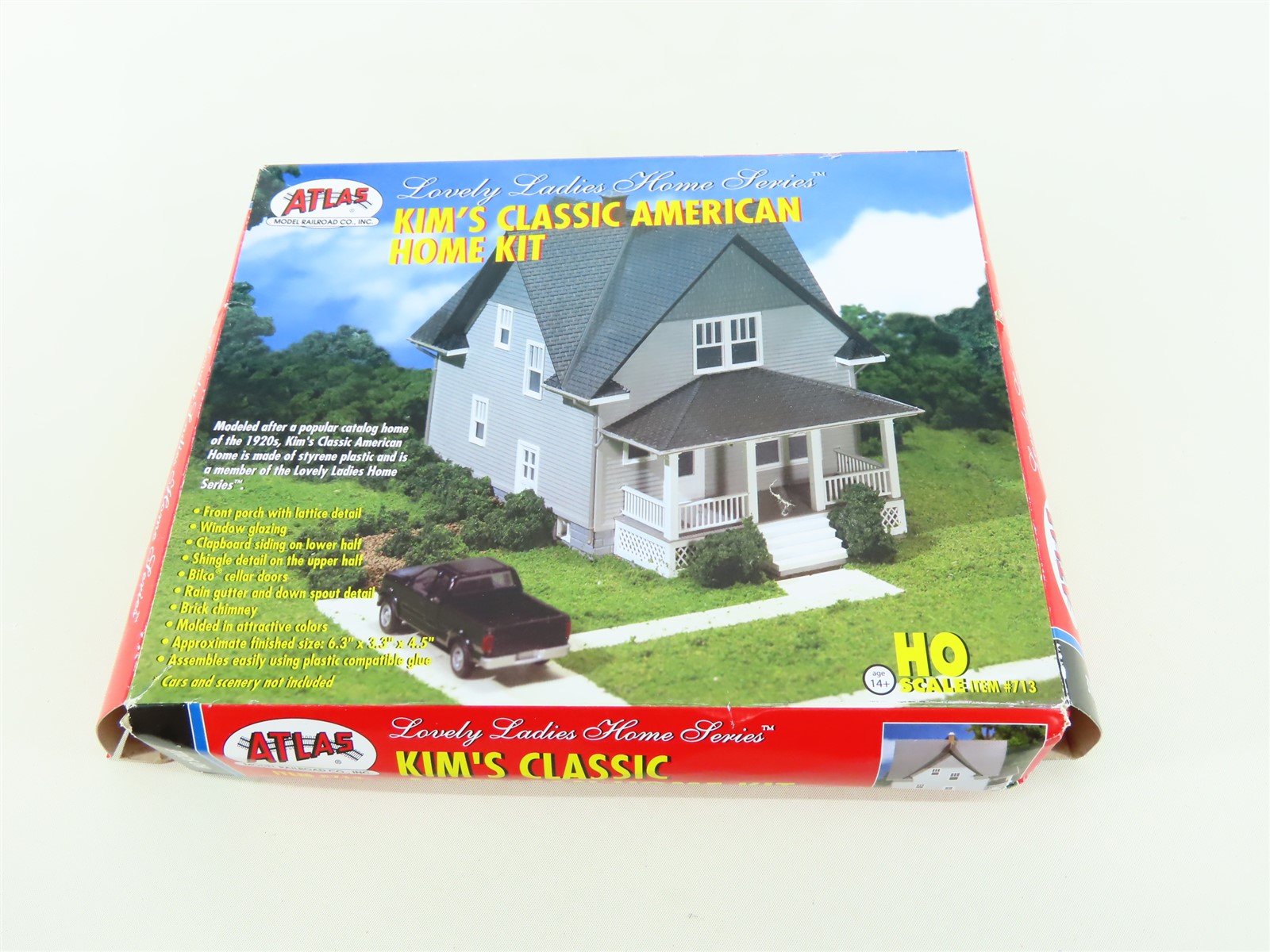 HO Scale Atlas Lovely Ladies Home Series Kit #713 Kim's Classic American Home