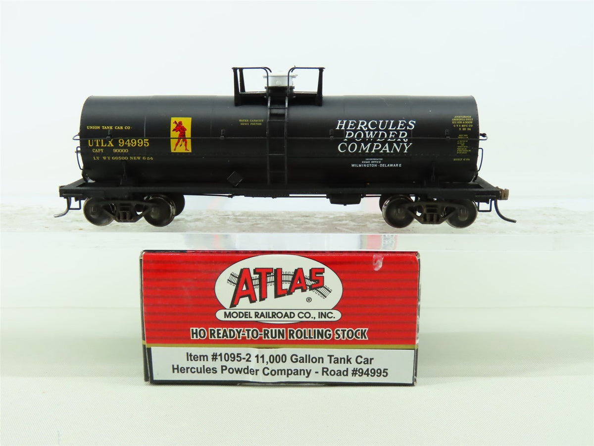 HO Atlas Steam Era Classics #1095-2 UTLX Hercules Powder Tank Car 94995 - Custom