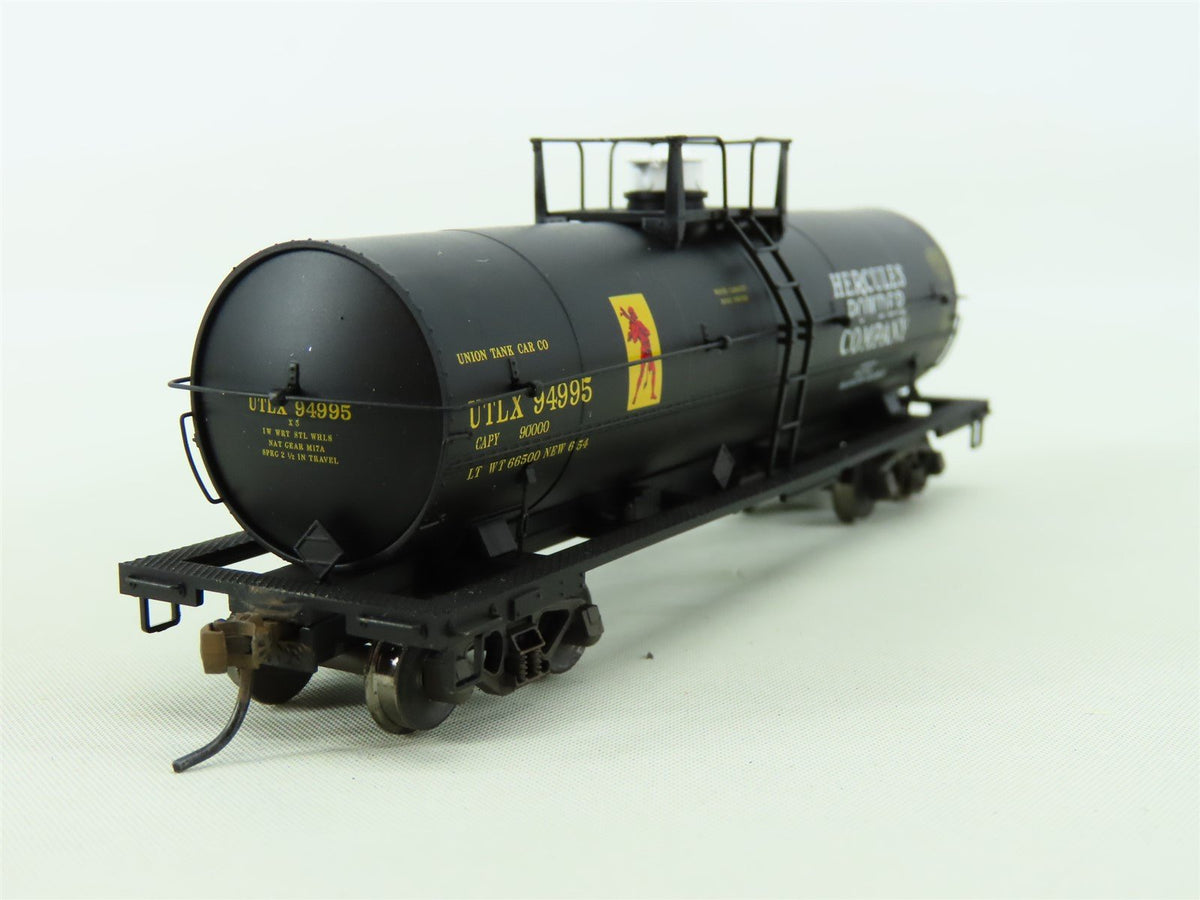 HO Atlas Steam Era Classics #1095-2 UTLX Hercules Powder Tank Car 94995 - Custom