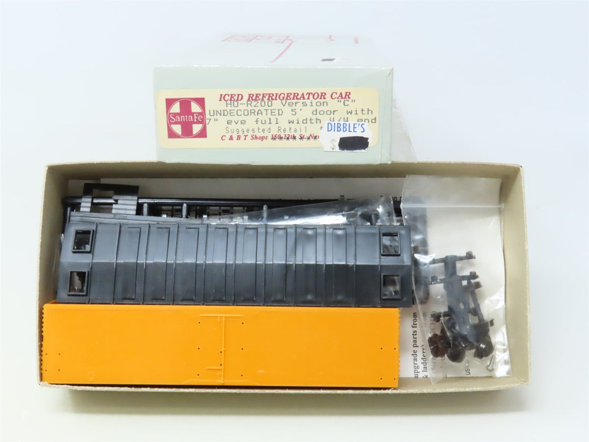 HO Scale C&amp;BT Shops Kit R200 Undecorated Iced Refrigerator Car