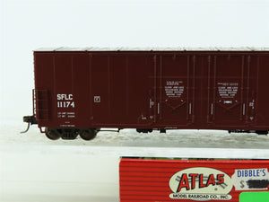 HO Scale Atlas #20000113 SFLC Santa Fe 53' Evans Box Car #11174 - Custom