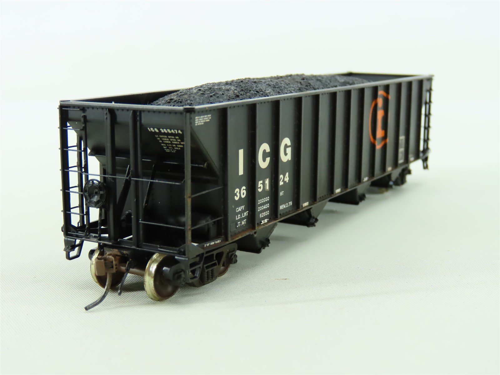 G-SCALE ART-46112 ILLINOIS CENTRAL STEEL newest STOCK CAR